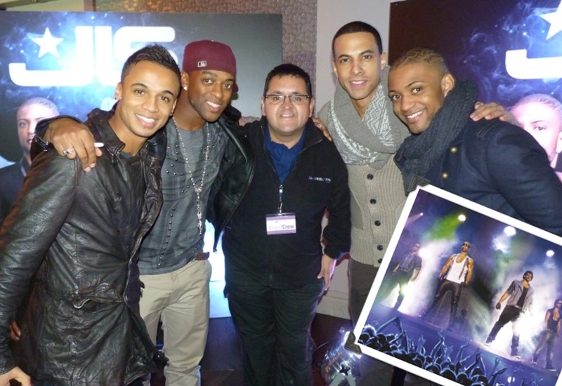 Jam Productions with JLS Live in London event supply